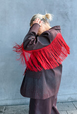 The Golden House Lum Blazer 'Giacca' - Bordeaux/Rood TU
