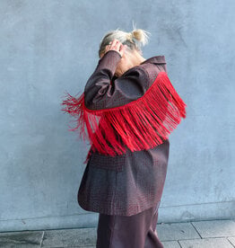 The Golden House Lum Blazer 'Giacca' - Bordeaux/Rood TU