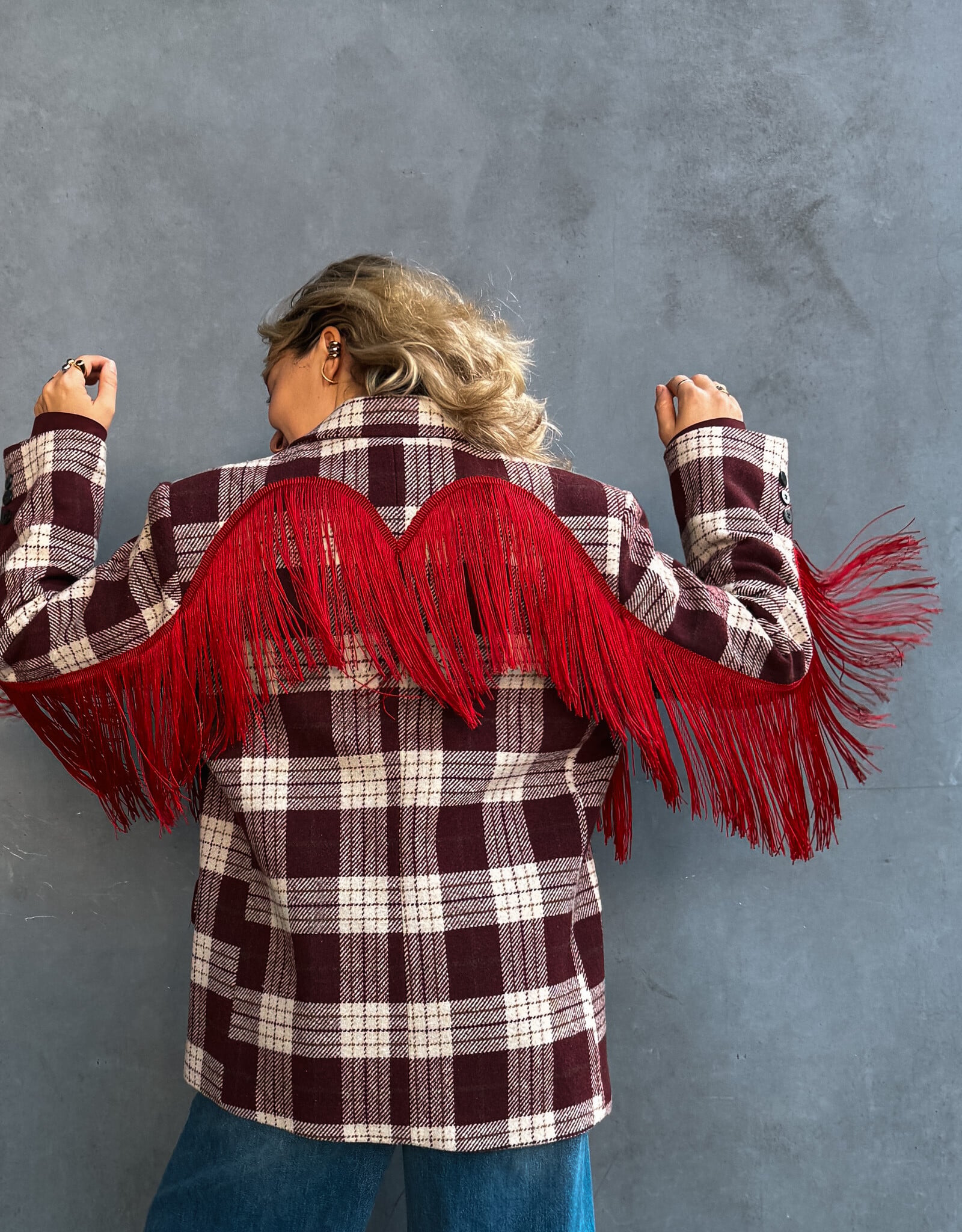 The Golden House Lum Blazer 'Giacca' - Bordeaux TU
