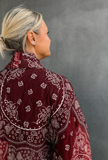 Aokyanos Kimono 'Chicago 4' - Patch Bordeaux - Aokyanos TU