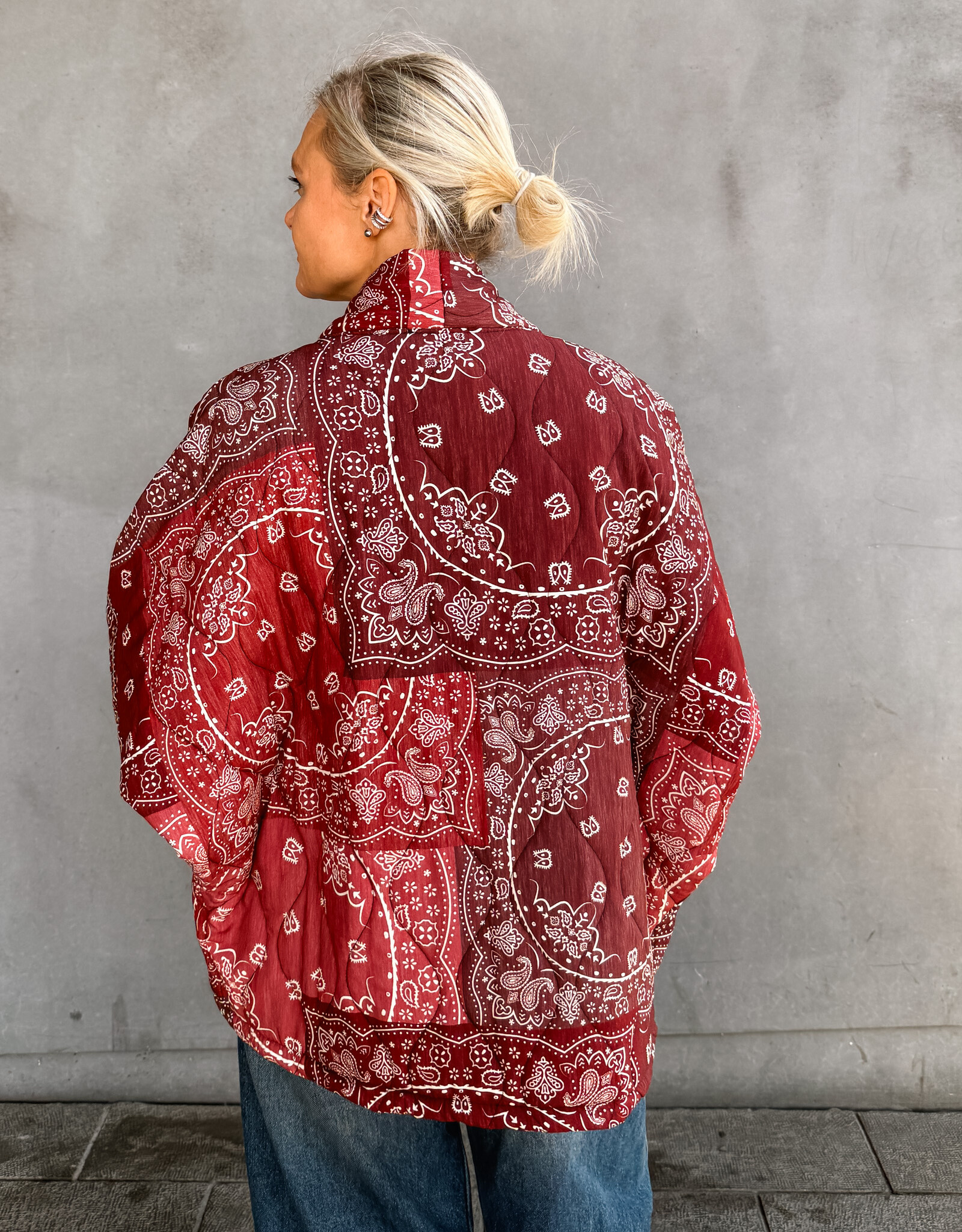 Aokyanos Kimono 'Chicago 4' - Patch Bordeaux - Aokyanos TU
