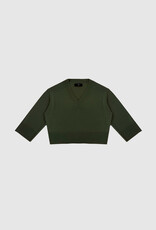 Withblack Pull V-Neck 'Camilla' - Dark Green - Withblack