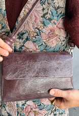 Ann Kurz Handtas 'Large Pack' - Burgundy - Ann Kurz