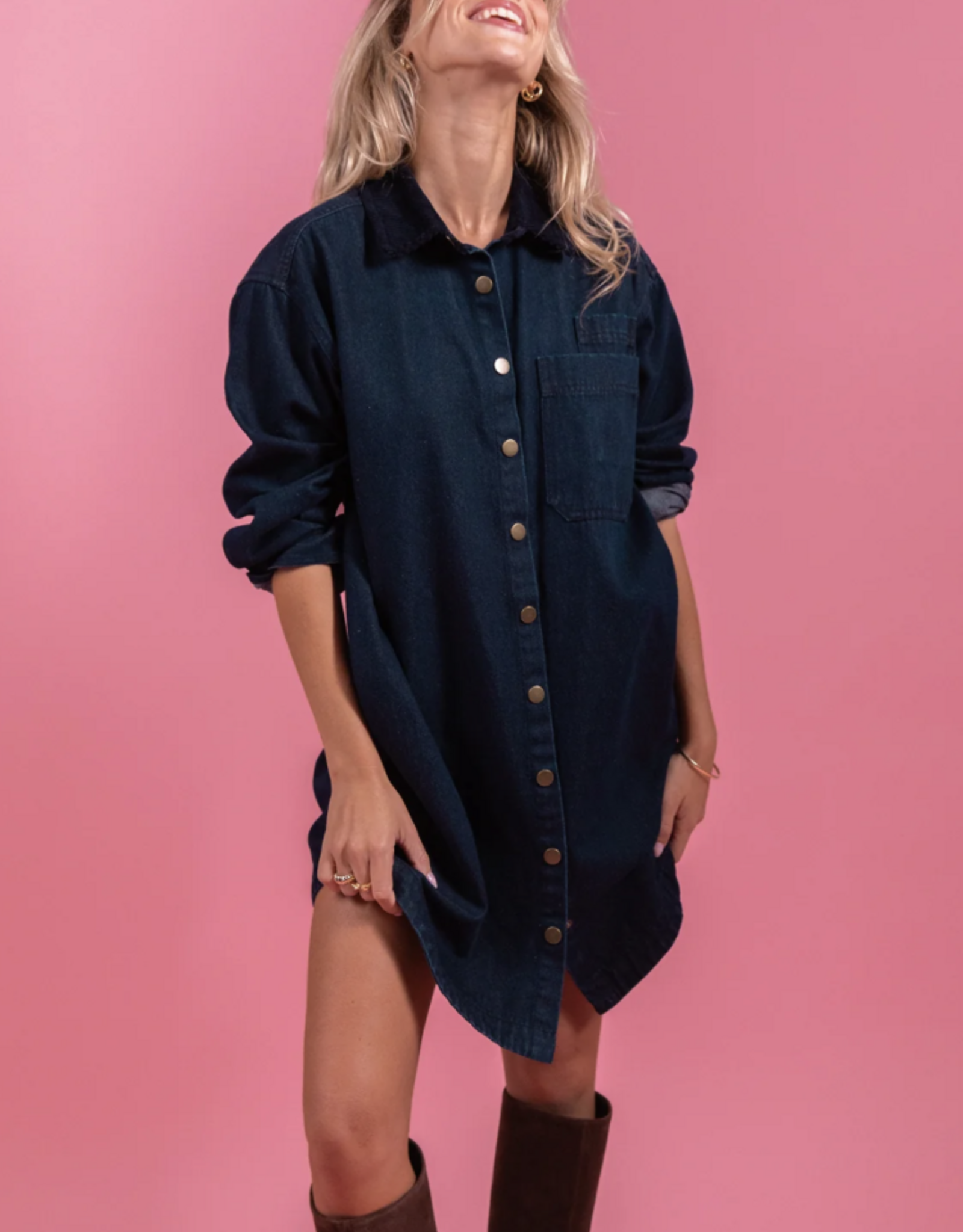 Laure+Max Jurk 'Ramira' - Raw Denim - Laure+Max