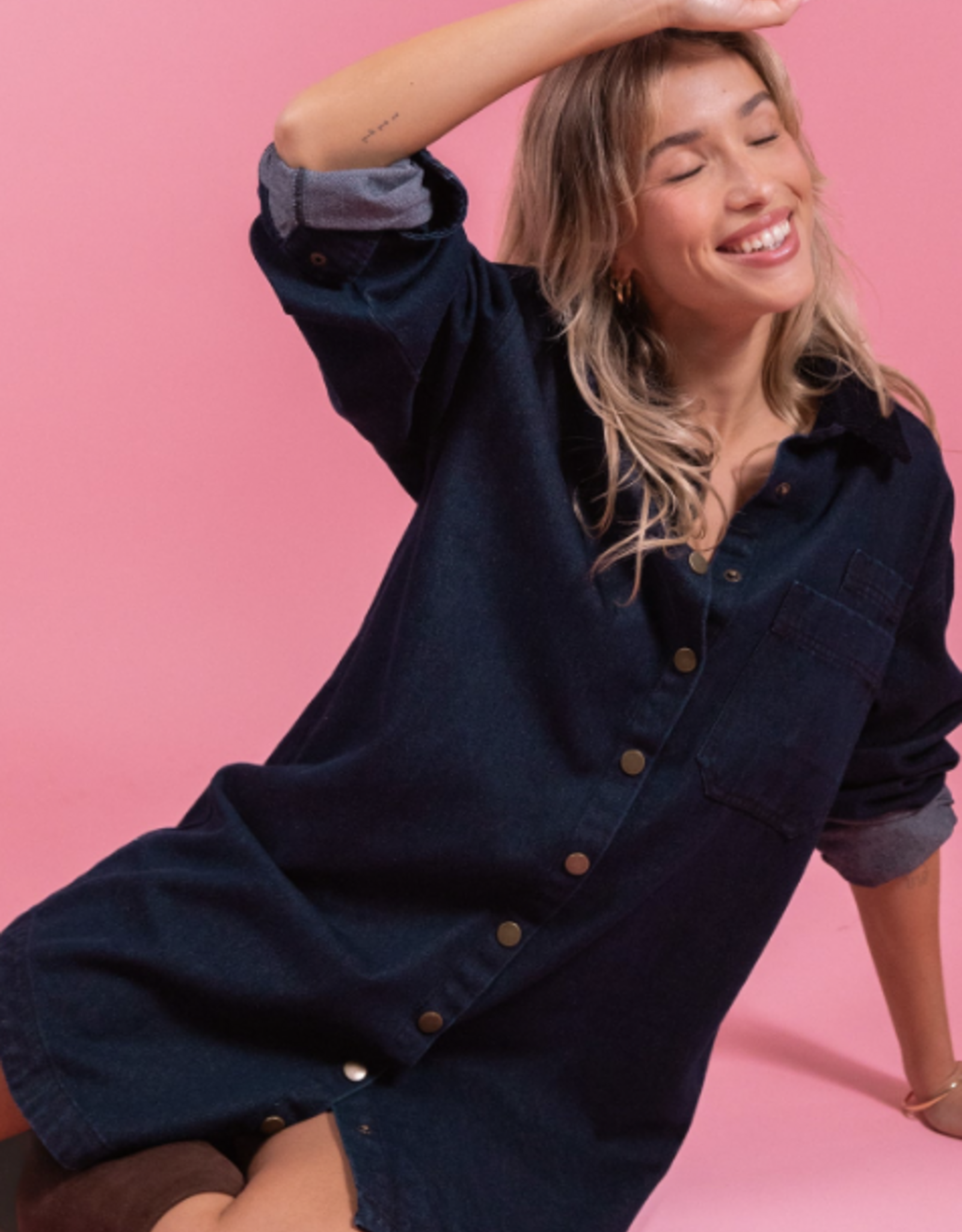 Laure+Max Jurk 'Ramira' - Raw Denim - Laure+Max