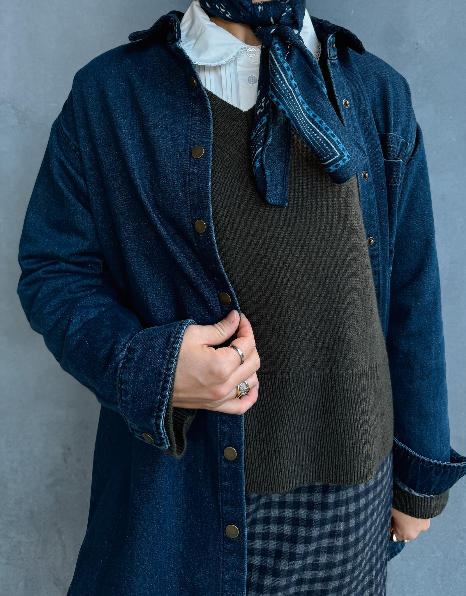 Laure+Max Jurk 'Ramira' - Raw Denim - Laure+Max
