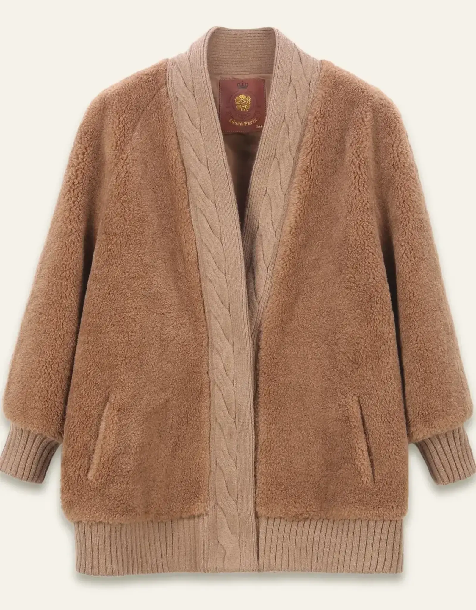 The Golden House Ad Teddy Cardigan 'Robine' - Beige