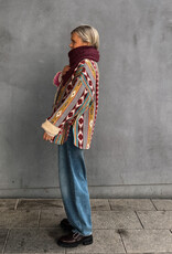 The Golden House Mom Jacket 'Inca' - Multi Pink - TU