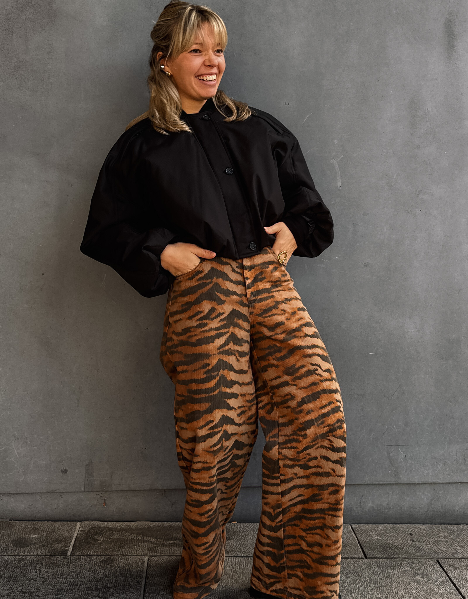 The Golden House - Garc Jeans  'Rika' - Tigre