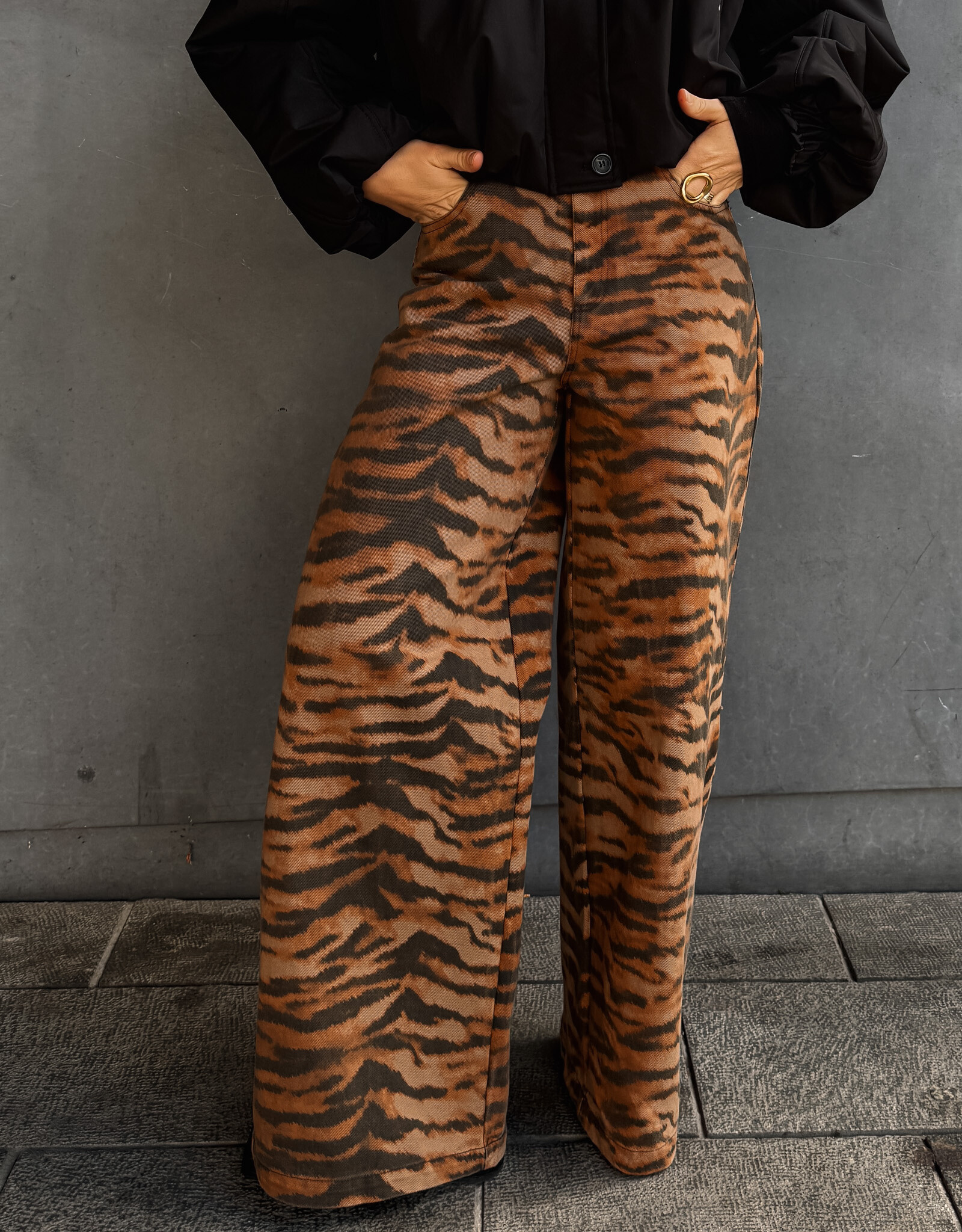 The Golden House - Garc Jeans  'Rika' - Tigre