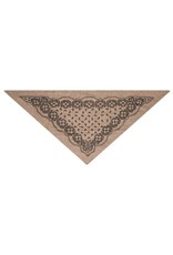 Knit Scarf Paisley 'Ariya' - Beige Melange - Neo Noir - One Size