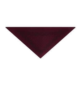 Knit Scarf Paisley 'Ariya' - Wine - Neo Noir - One Size