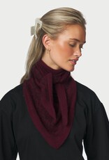 Knit Scarf Paisley 'Lolana' - Wine - Neo Noir - One Size
