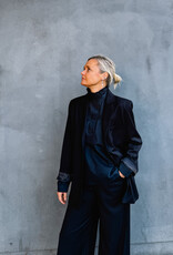Re/Born Blazer 'Astro' -  Dark Blue - Re/Born