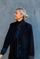Re/Born Blazer 'Astro' -  Dark Blue - Re/Born