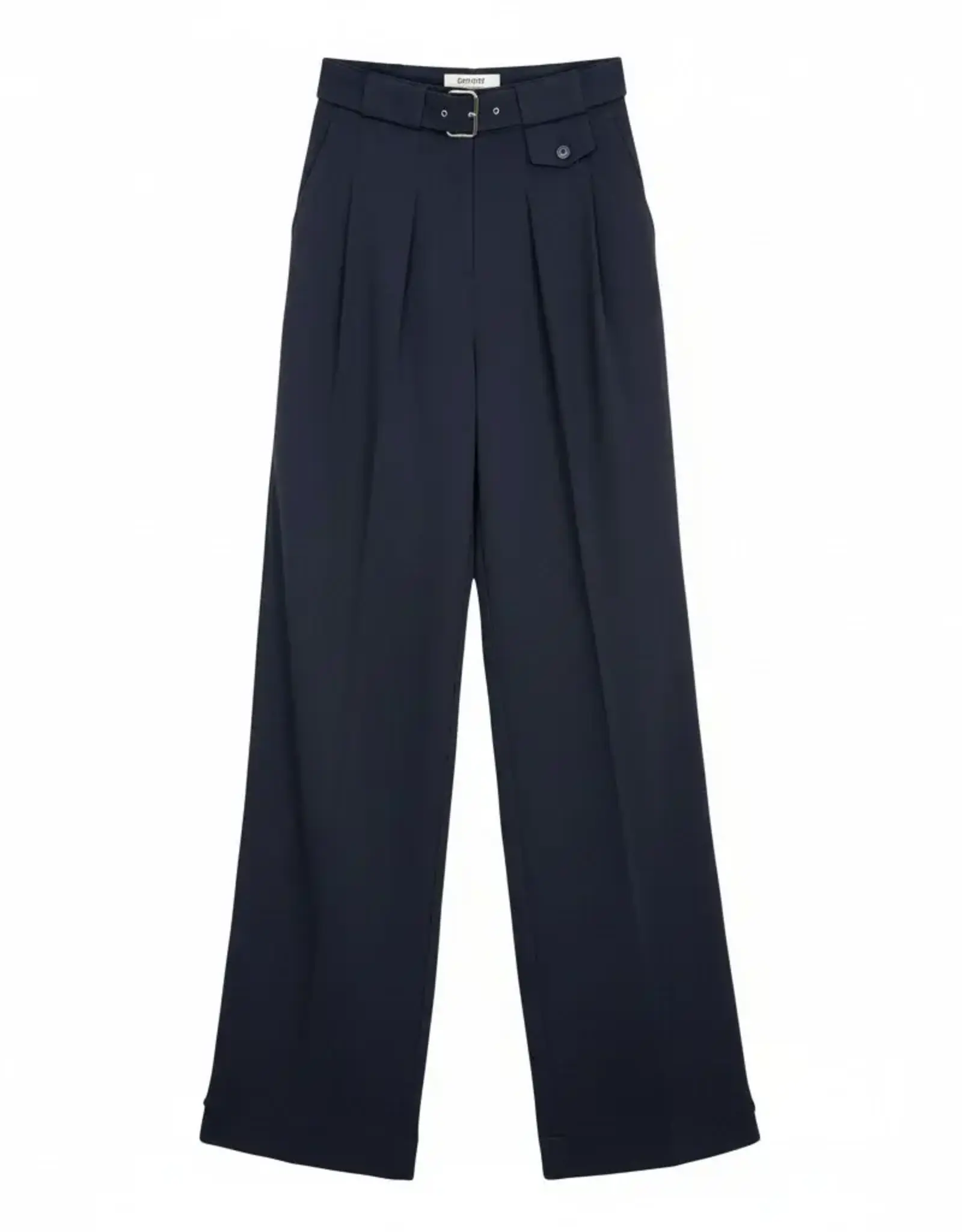 Re/Born Broek 'Zinnia' - Dark Blue - Re/Born