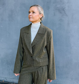 Re/Born Blazer 'Venus' -  Khaki - Re/Born
