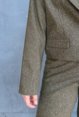 Re/Born Broek 'Bella Wool' -Khaki - Re/Born