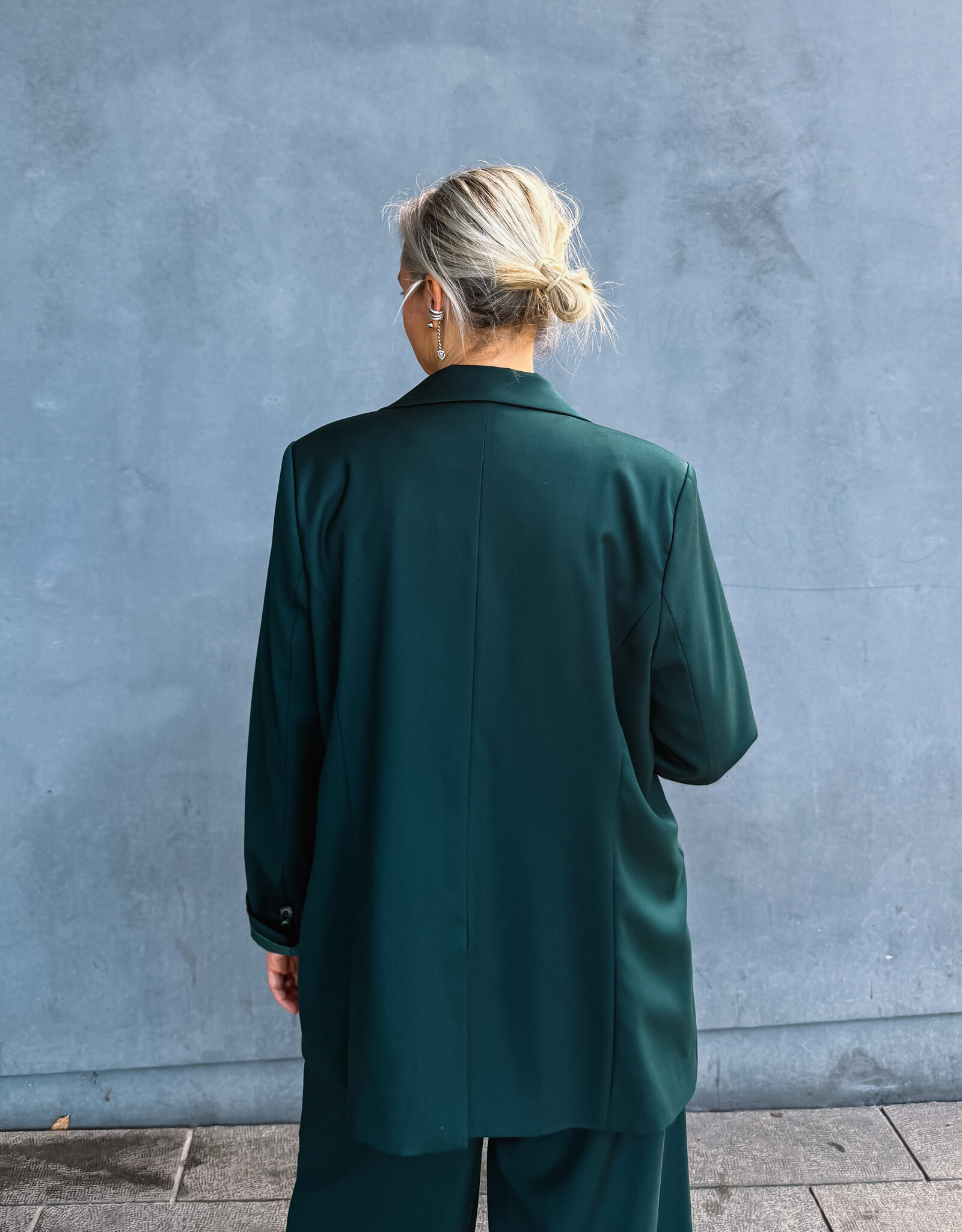 Re/Born Blazer 'Astro' -  Forest Green - Re/Born