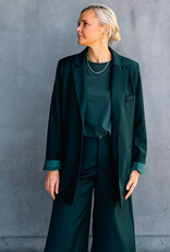 Re/Born Broek Viscose 'Charlie' - Forest Green - Re/Born