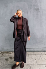Re/Born Rok Viscose 'Claudia' - Chocolate - Re/Born