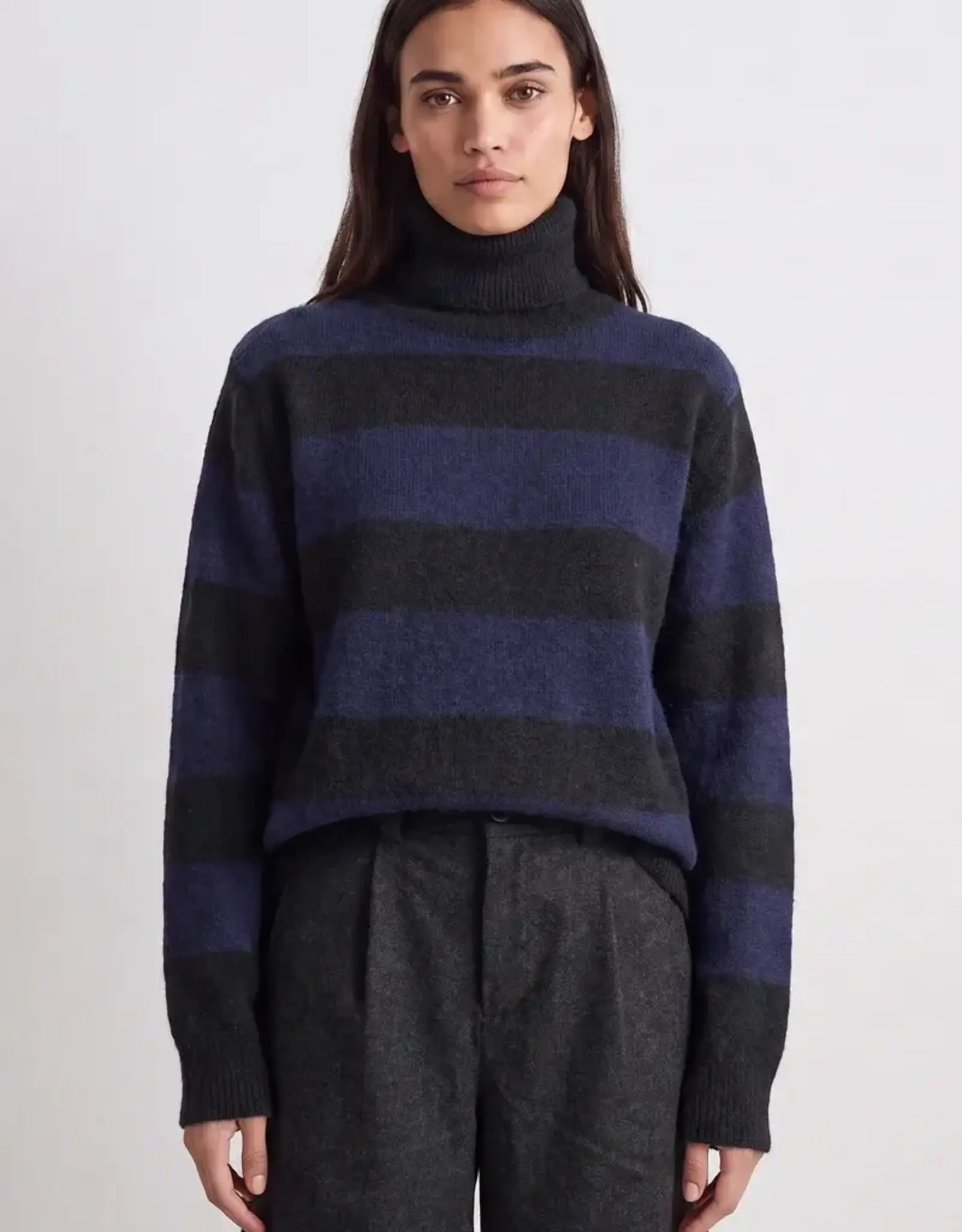 Pull Stripe 'Aleane' - Black - TU