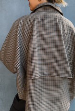Withblack Jacket Checked 'Jackie' - Brown/Camel Check - Withblack