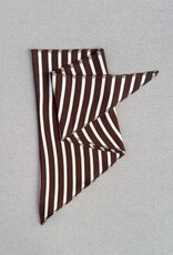 Boii Studios Scarf Stripe  'Fio' - Brown/Off White - Boii Studios