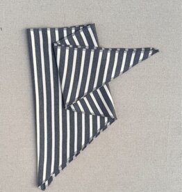Boii Studios Scarf Stripe 'Fio' - Grey Melange/Off White - Boii Studios