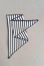 Boii Studios Scarf Stripe 'Fio' - Off White/Black - Boii Studios