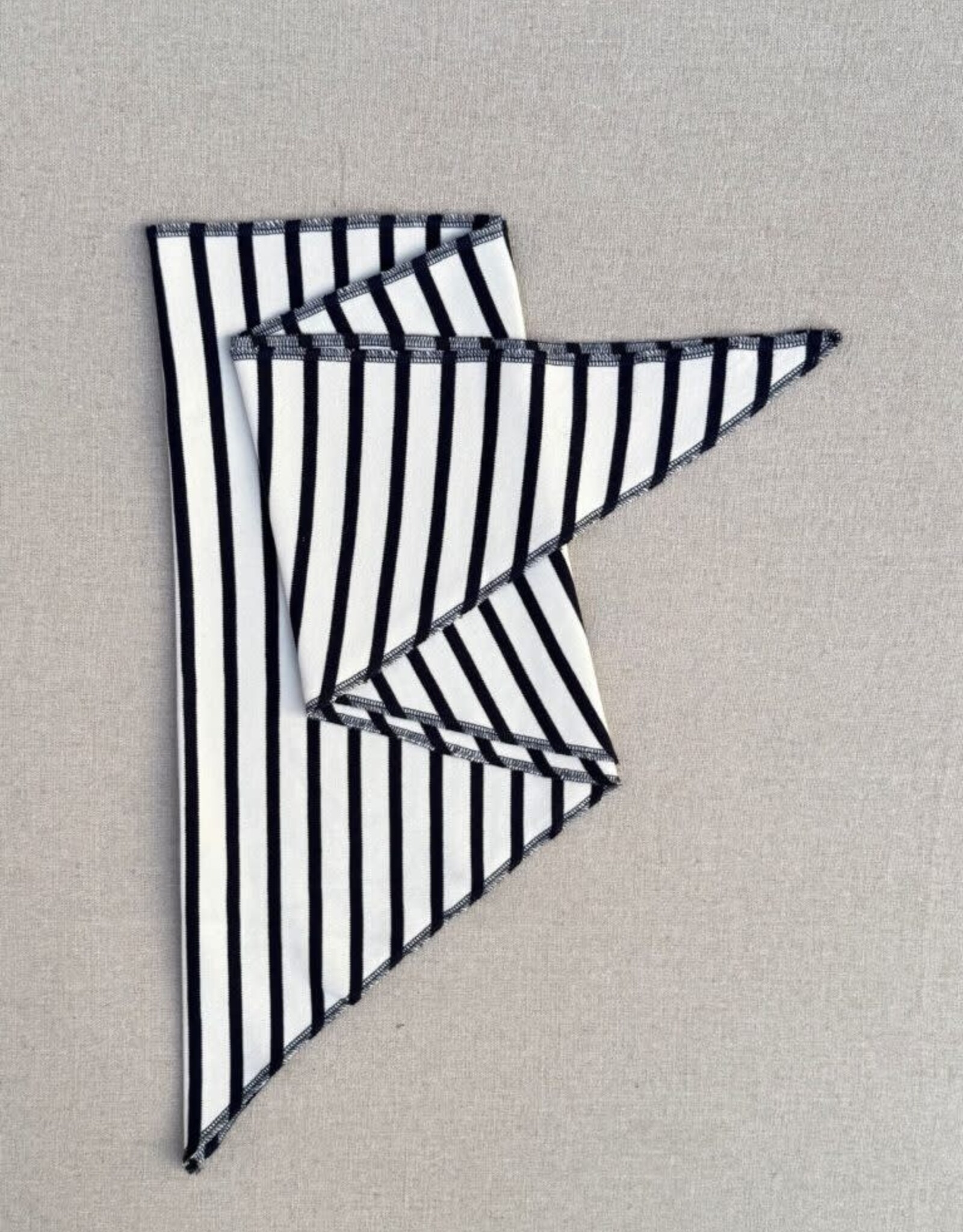 Boii Studios Scarf Stripe 'Fio' - Off White/Black - Boii Studios