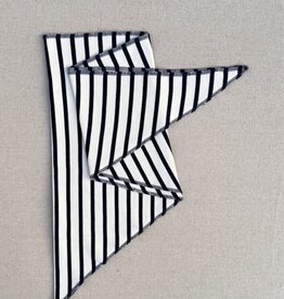 Boii Studios Scarf Stripe 'Fio' - Off White/Black - Boii Studios