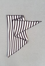 Boii Studios Scarf Stripe 'Fio' - Off White/Bordeaux - Boii Studios