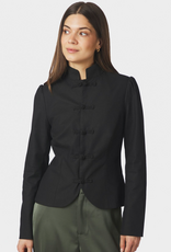 Blazer Linen 'Ardena' - Black - Neo Noir