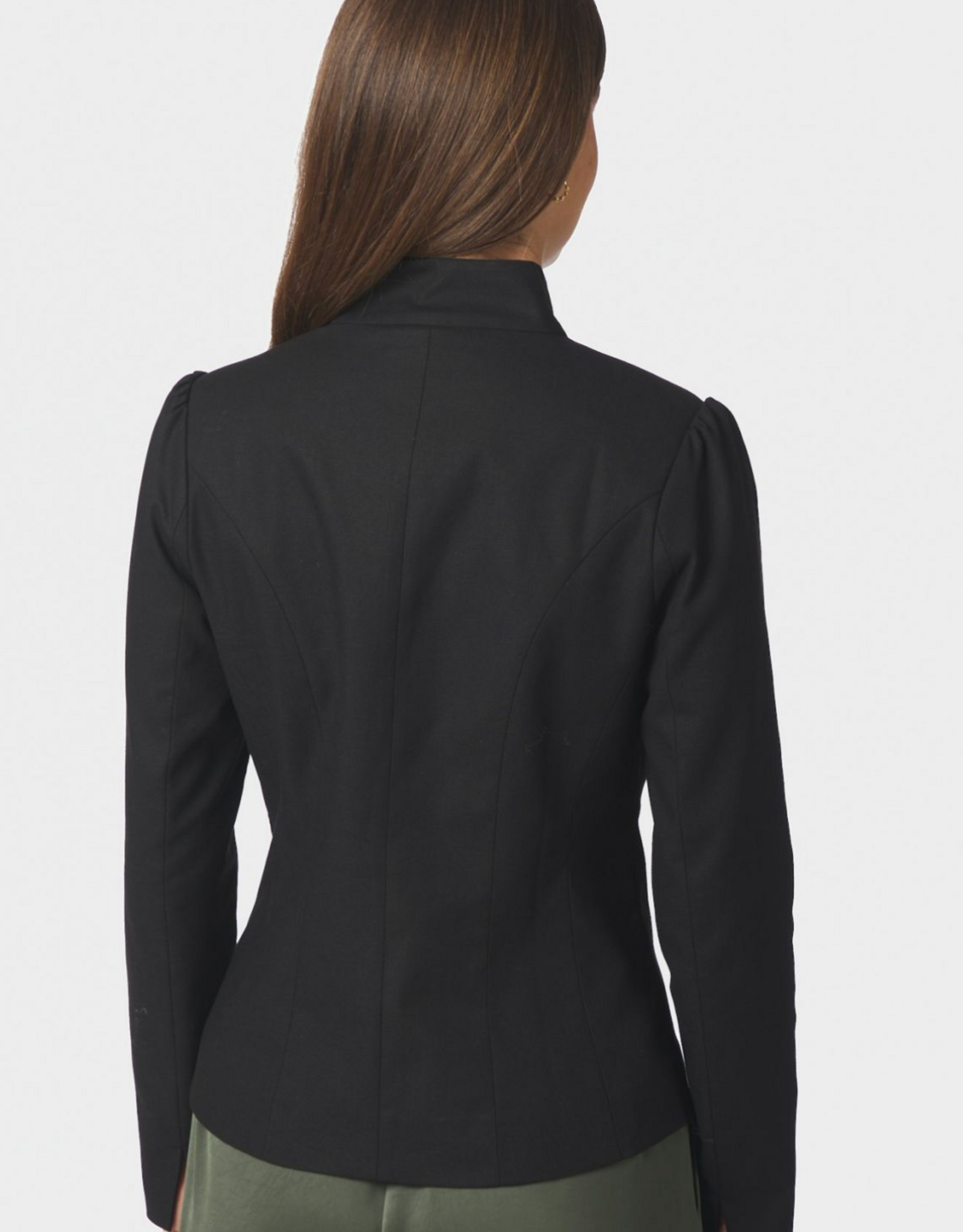 Blazer Linen 'Ardena' - Black - Neo Noir