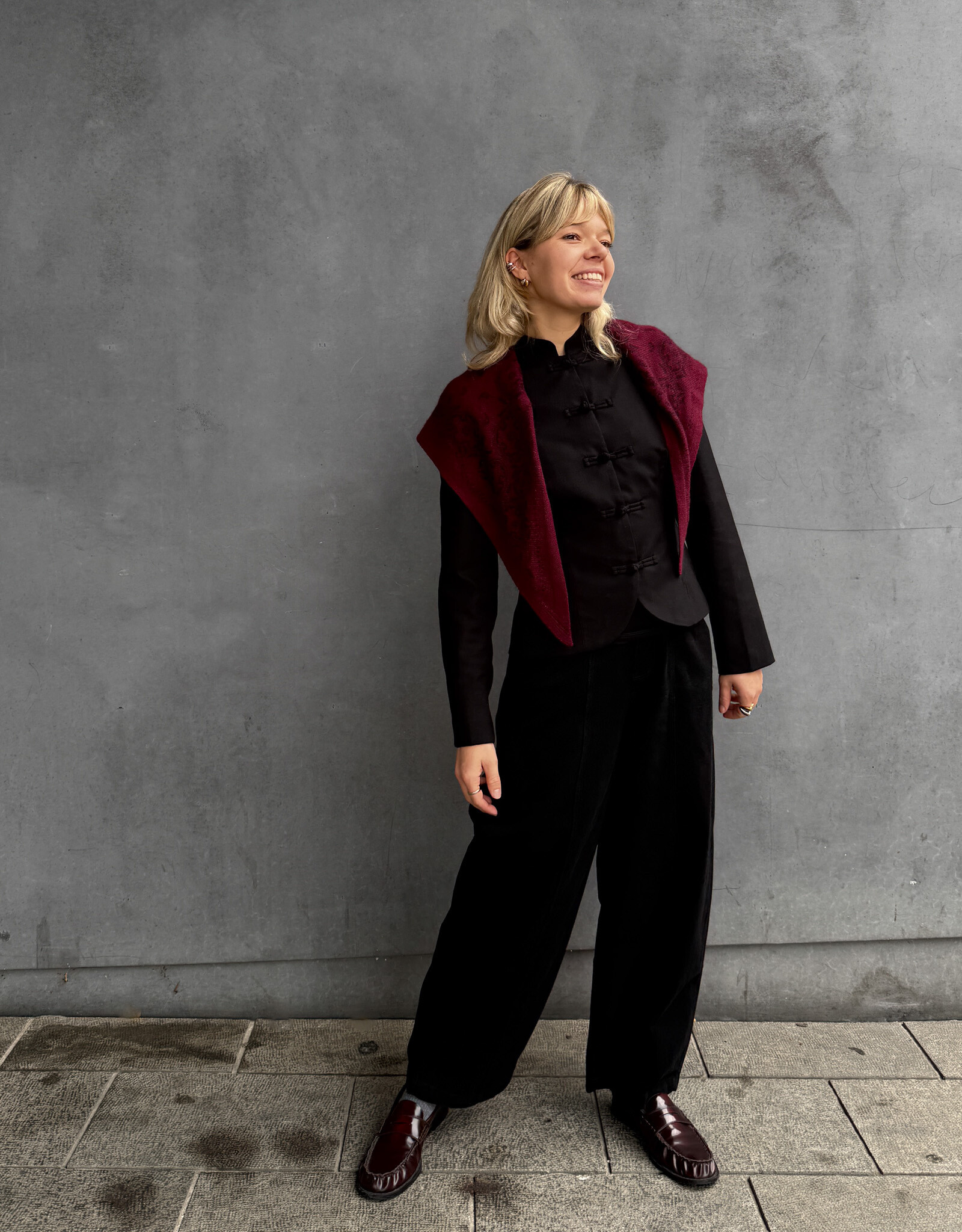 Laure+Max Broek 'Perla' - Black - Laure+Max