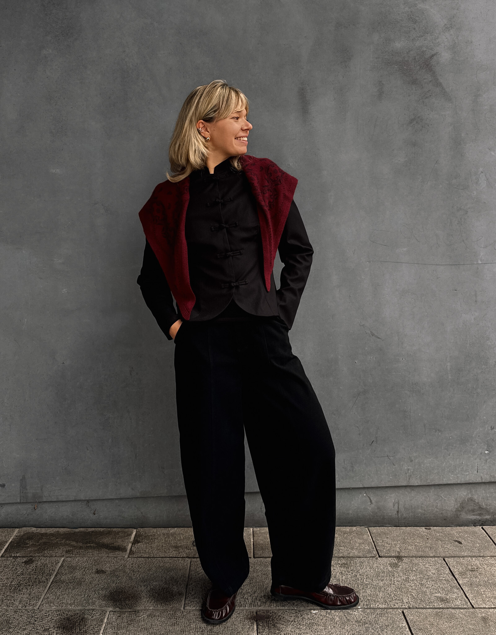 Laure+Max Broek 'Perla' - Black - Laure+Max