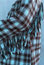 Refined Department Blazer Check Fringes 'Tori' - Check - Refined Department