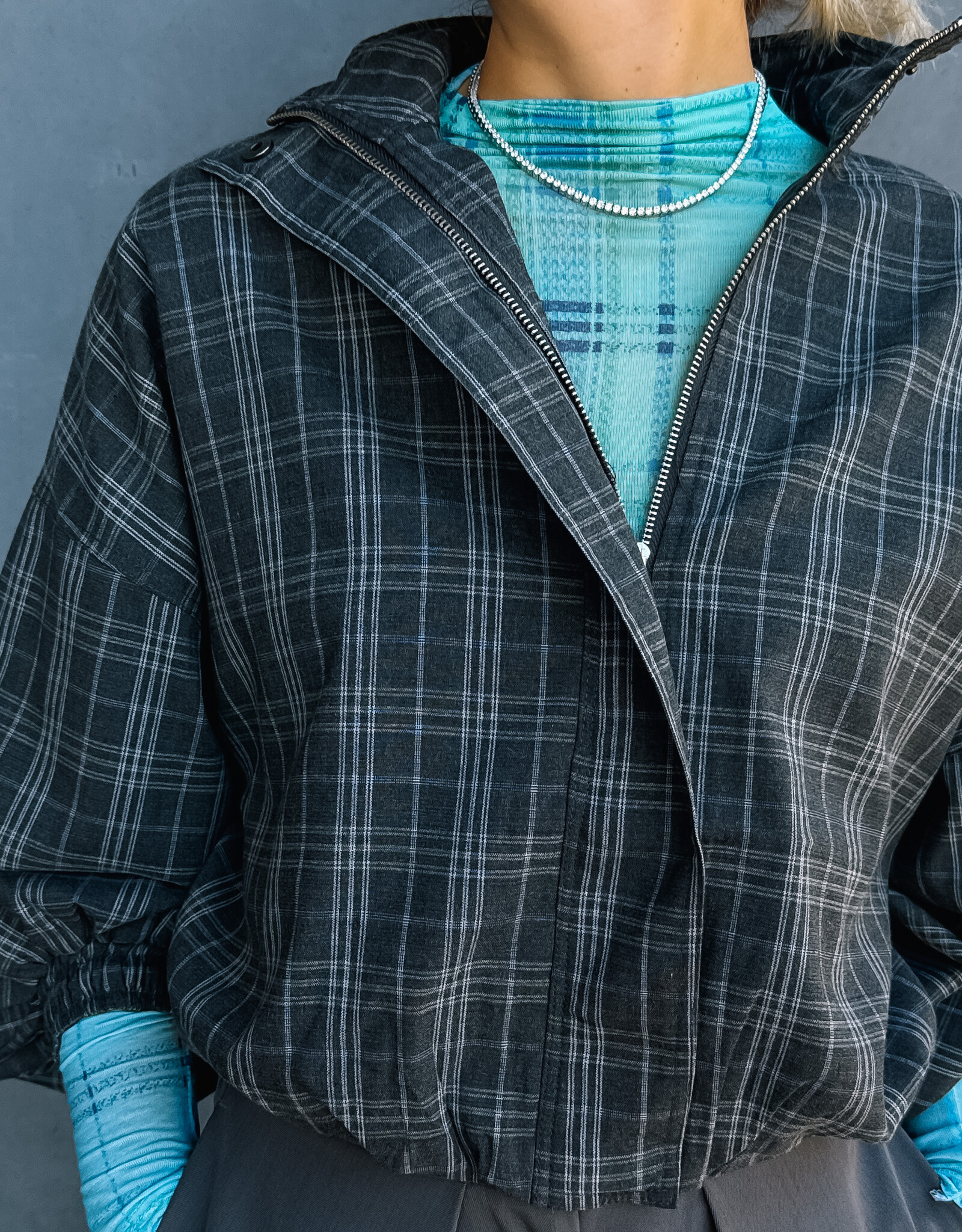 Refined Department Jacket 'Skye' - Check - Refined Department