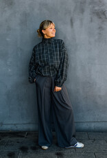 A view Broek 'Jula' - Medium Grey Melange - A View