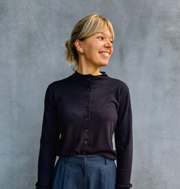 Withblack Cardigan 'Kai' - Navy - Withblack