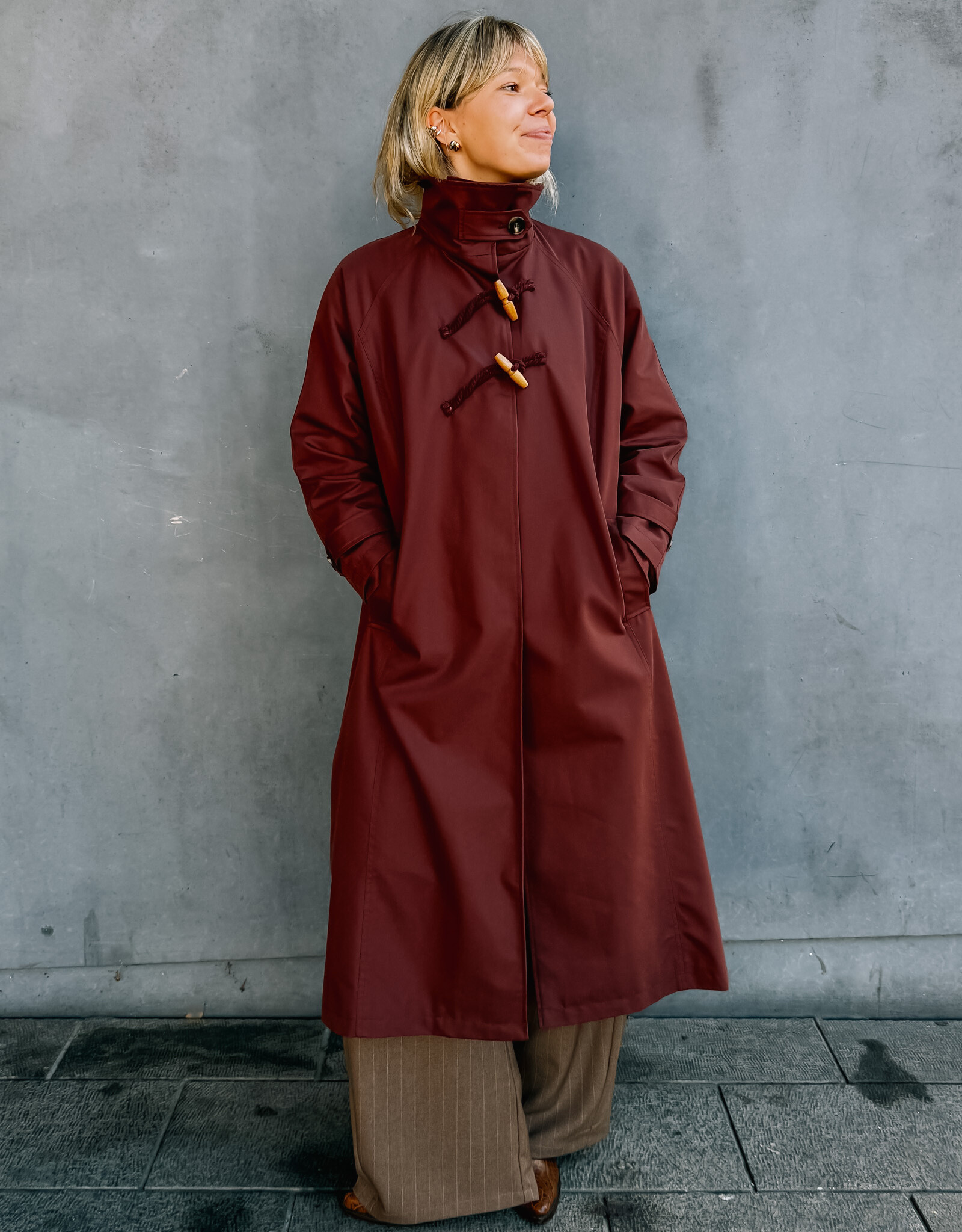 Hod Paris Trench 'Louane' - Nutella - Hod Paris