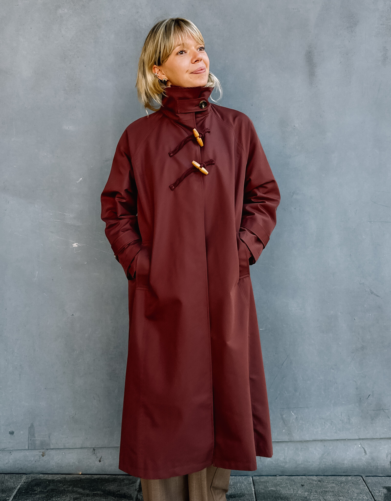 Hod Paris Trench 'Louane' - Nutella - Hod Paris