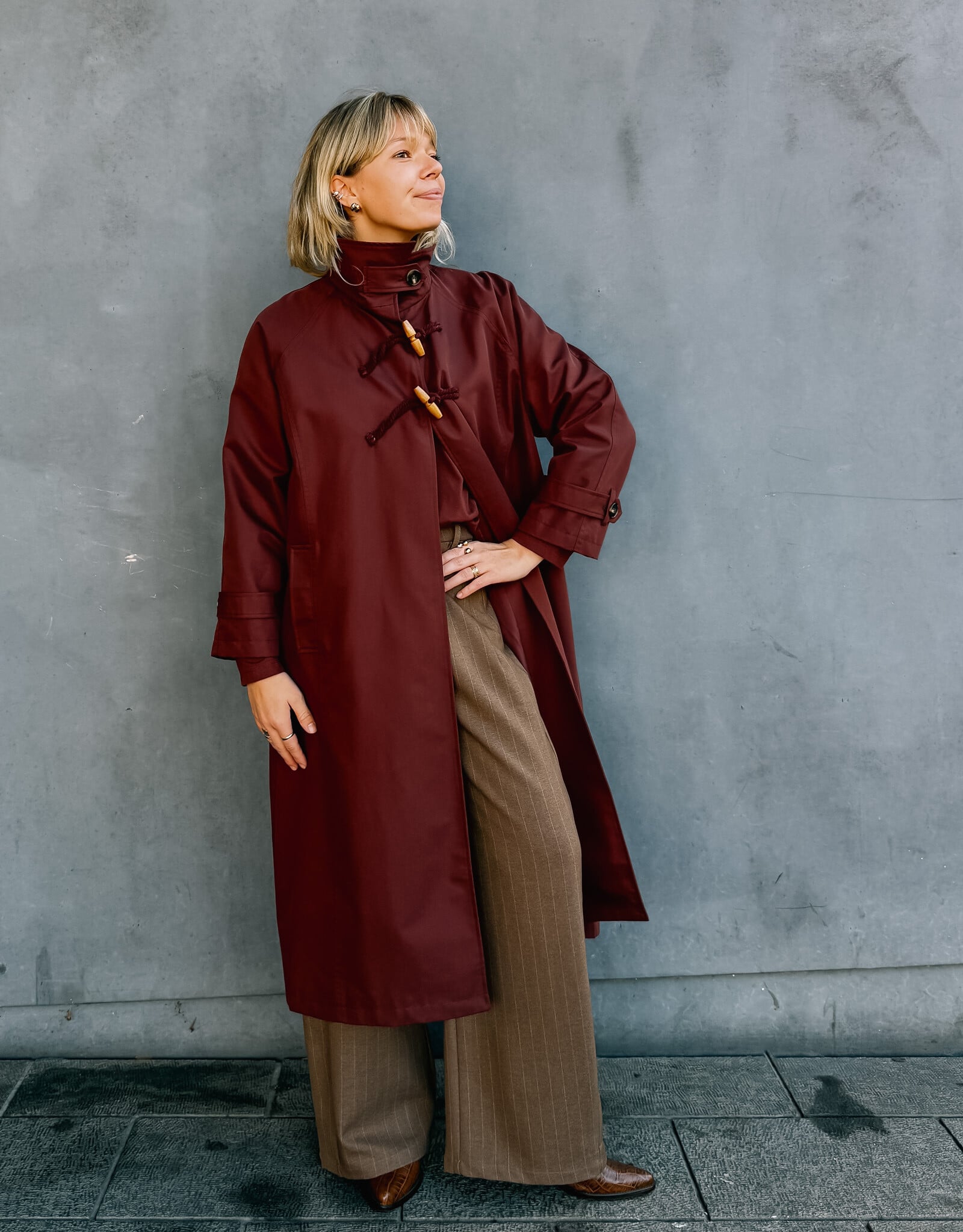 Hod Paris Trench 'Louane' - Nutella - Hod Paris