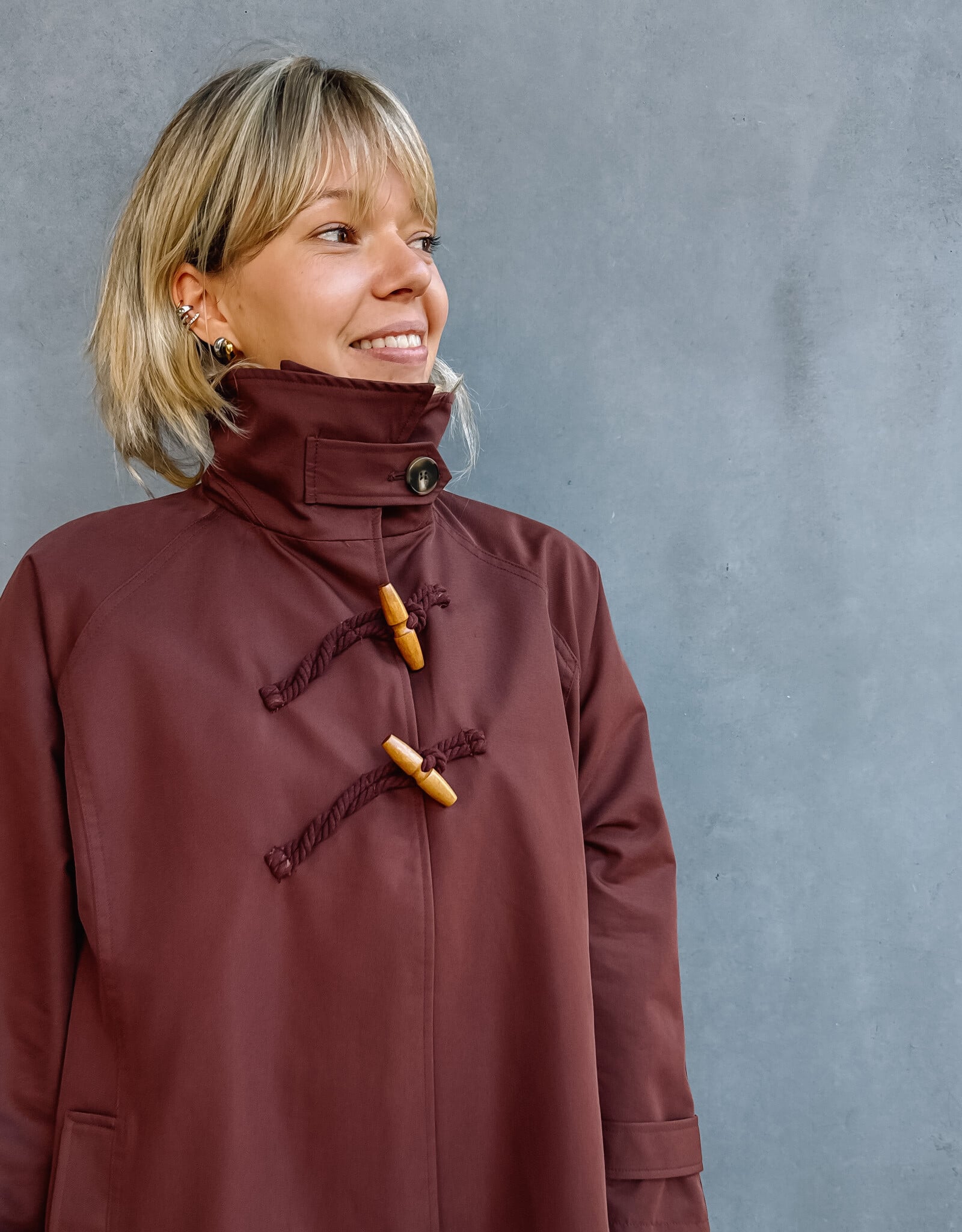 Hod Paris Trench 'Louane' - Nutella - Hod Paris