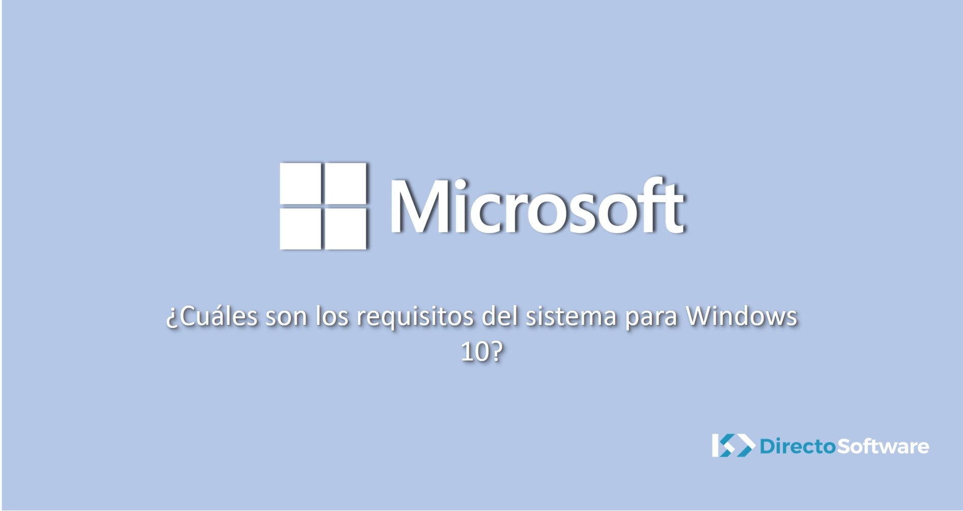 ¿cuáles Son Los Requisitos Del Sistema Para Windows 10 Directo Software Software Punto De Ventaemk 8665