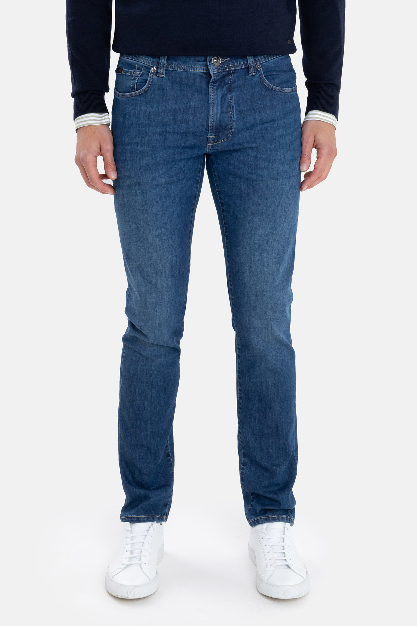 Broeken navy Zilton
