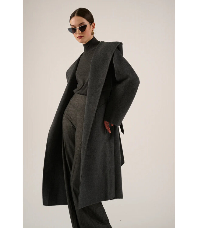 Suzanne coat 907 shadow grey