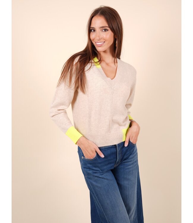 Maria B-8142 cl 642/627 cygnet/neon yellow