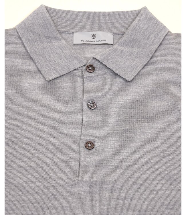 NOS83TM100 Polo Pullover CL 91 light grey